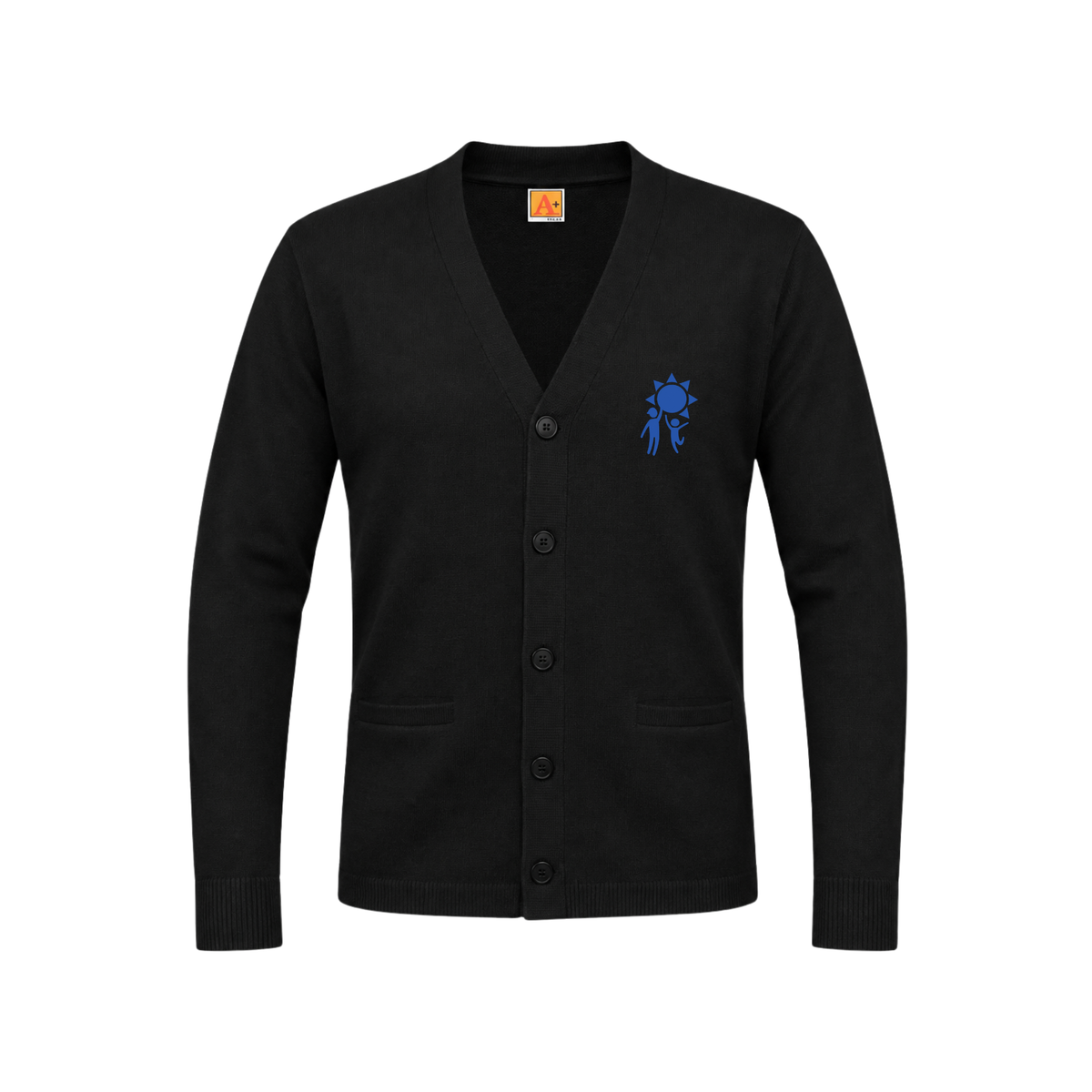 Youth Unisex V-Neck Cardigan-SPB