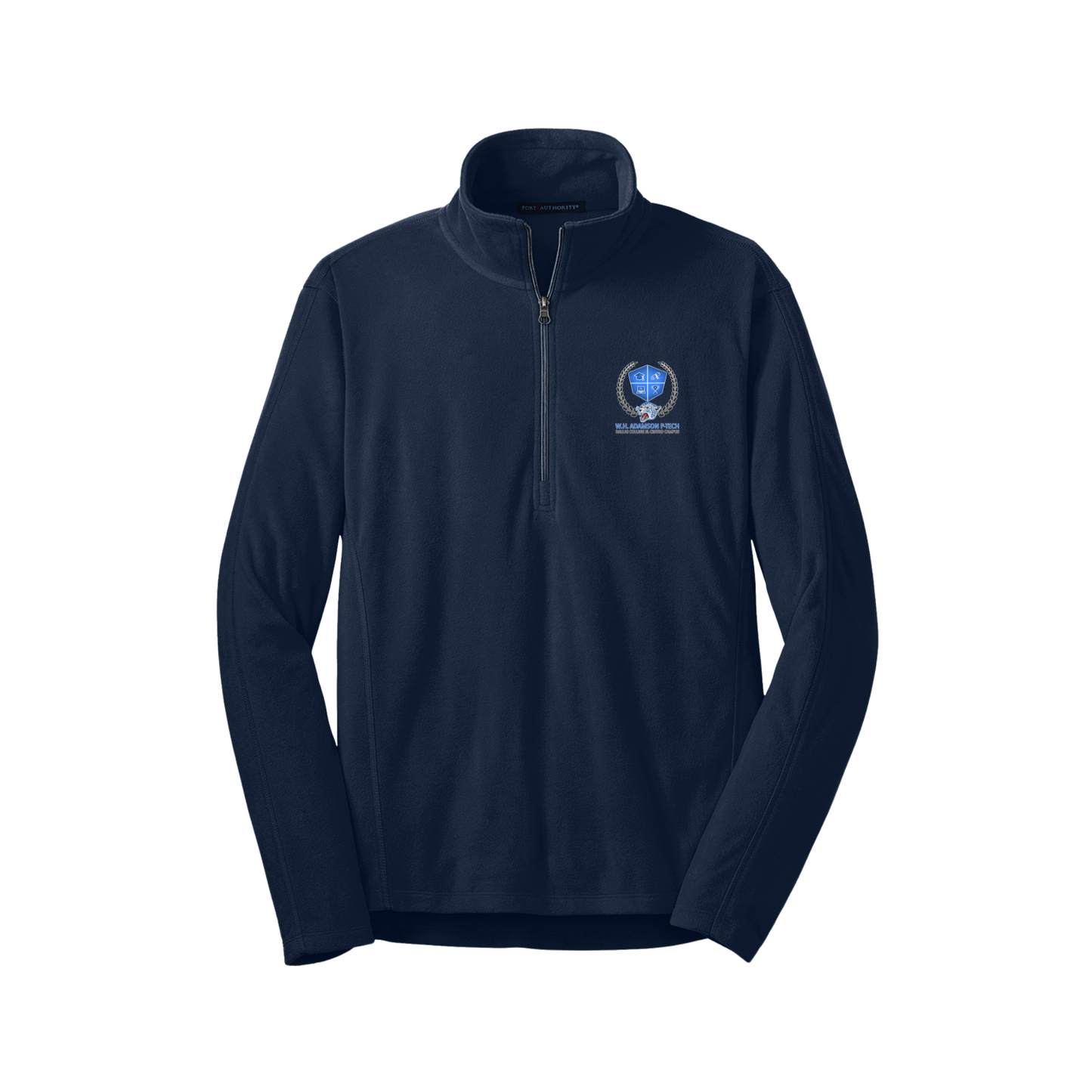 Adult Microfleece 1/2 Zip Fleece Pullover-WHP