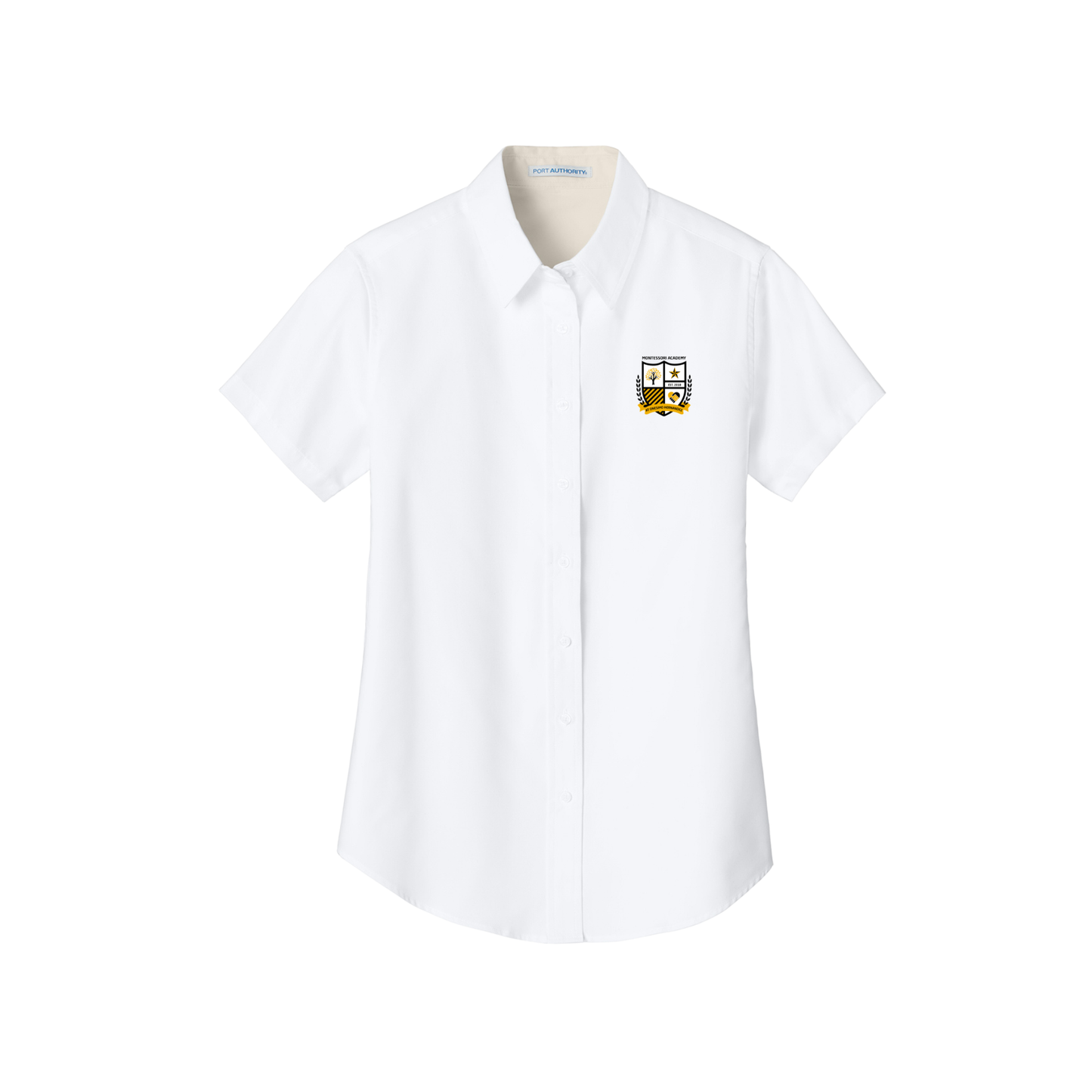 Ladies Short Sleeve Oxfrod-MAO