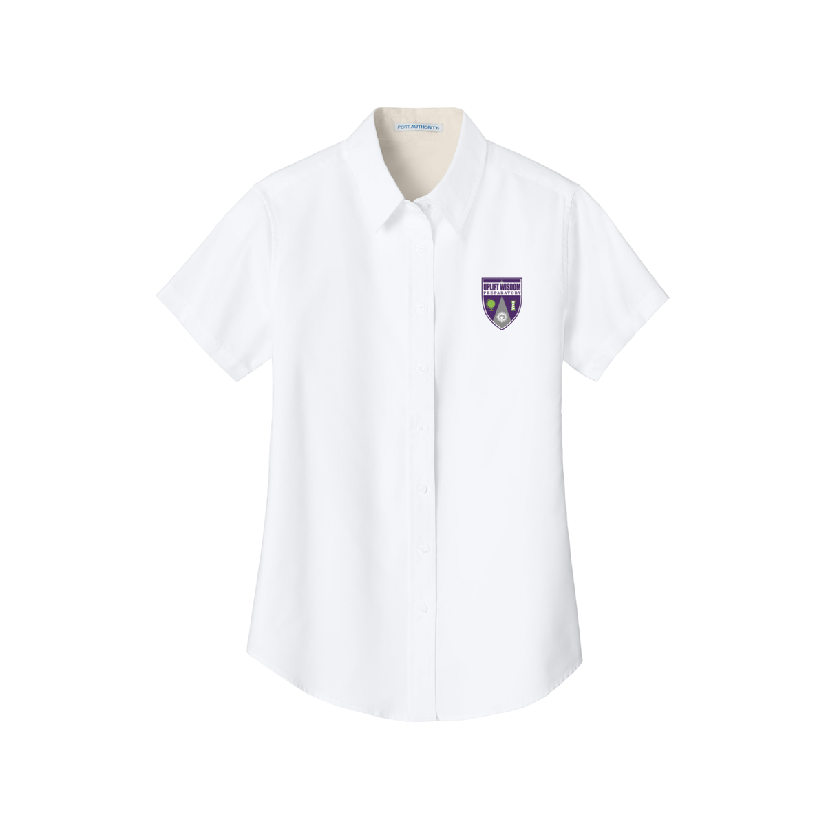 Ladies Short Sleeve Oxfrod-UWP