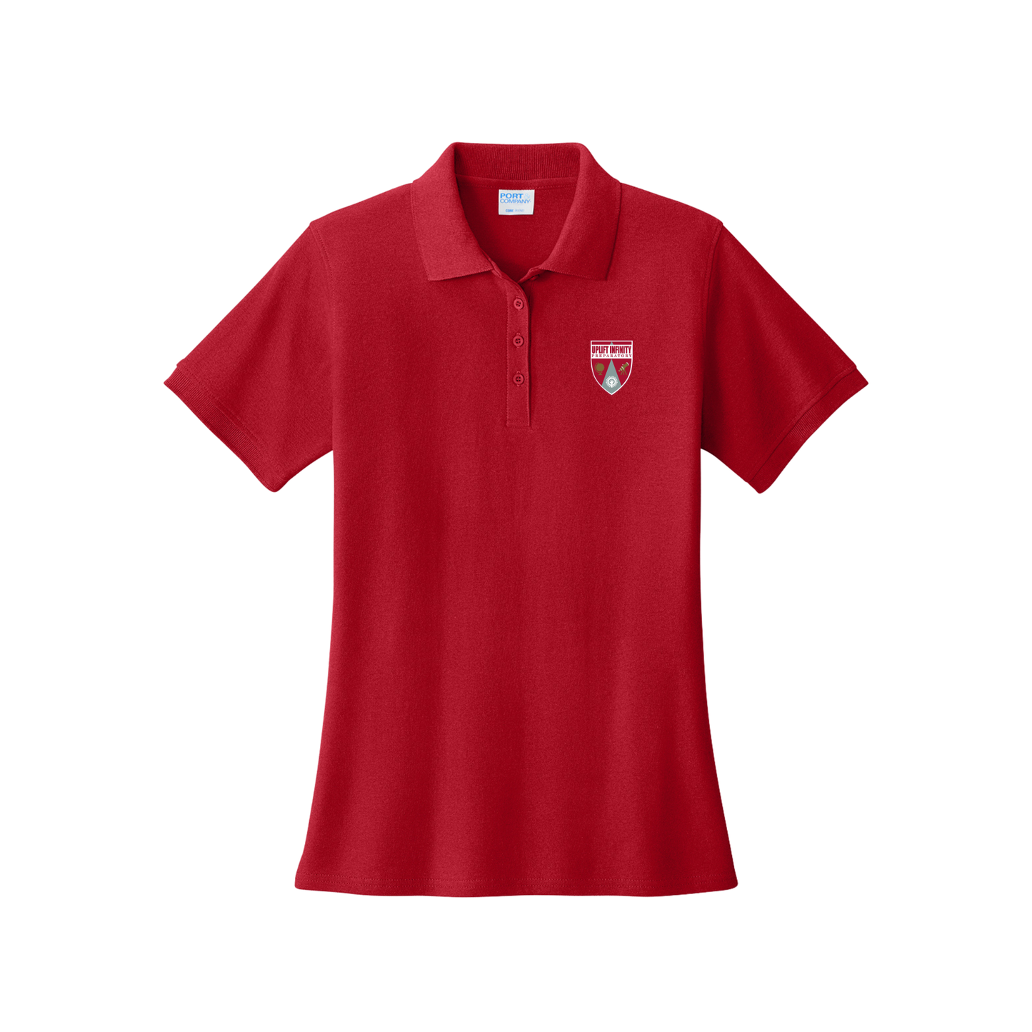 Ladies Short Sleeve Cotton Polo-UPI