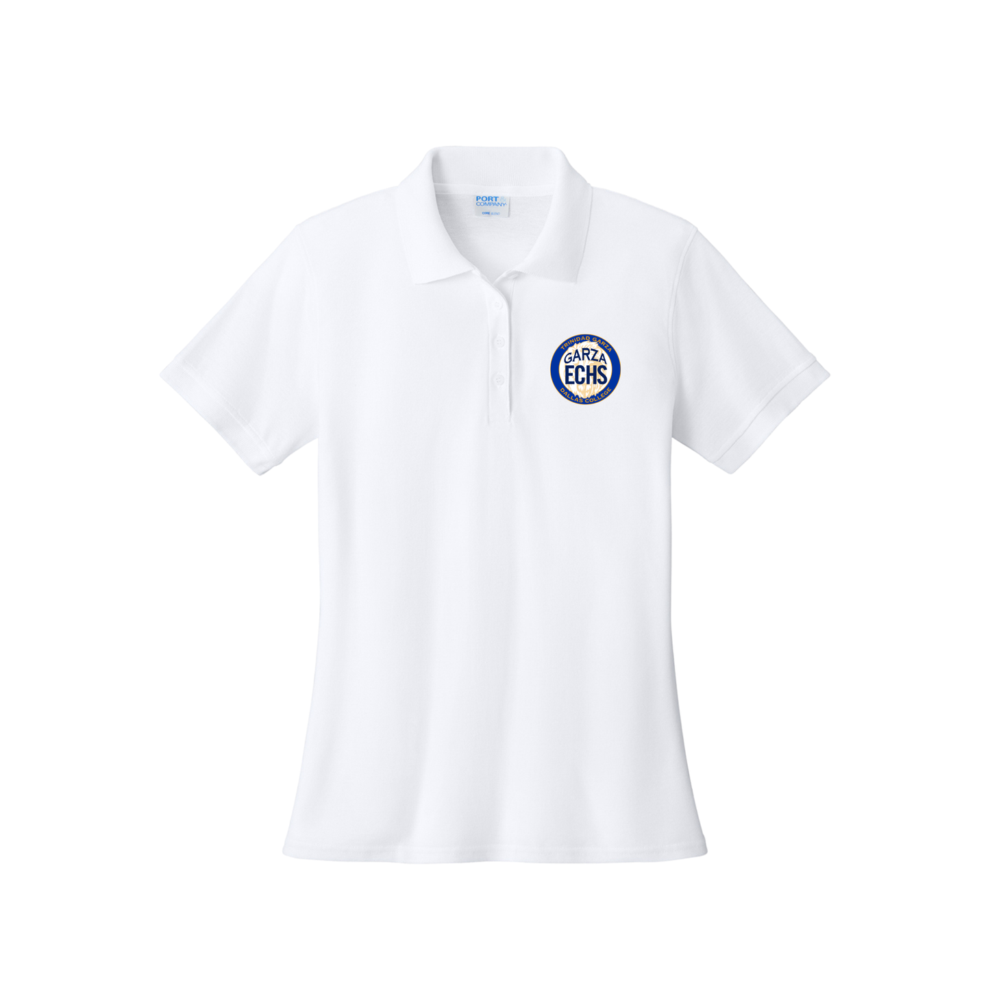 Ladies Short Sleeve Cotton Polo-TGE