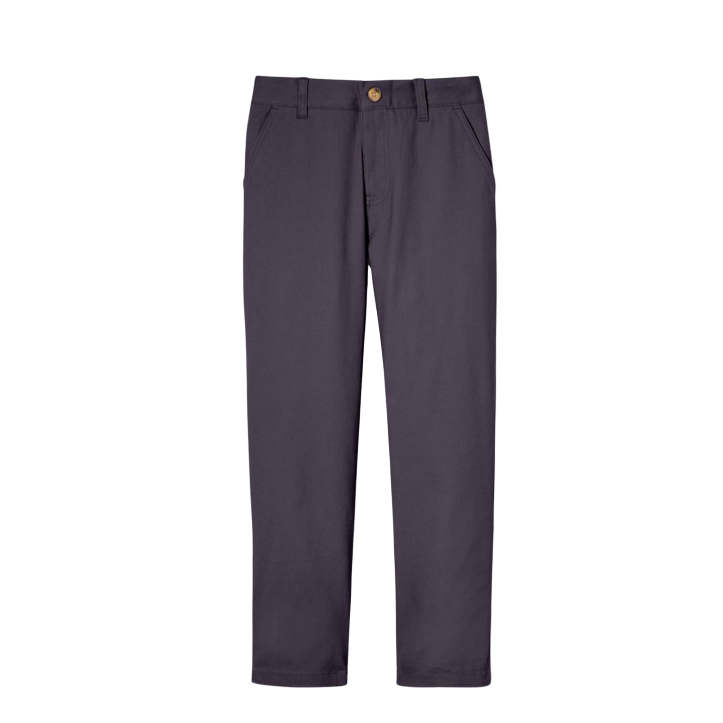 Mens Straight Fit Chino Pant-Grey