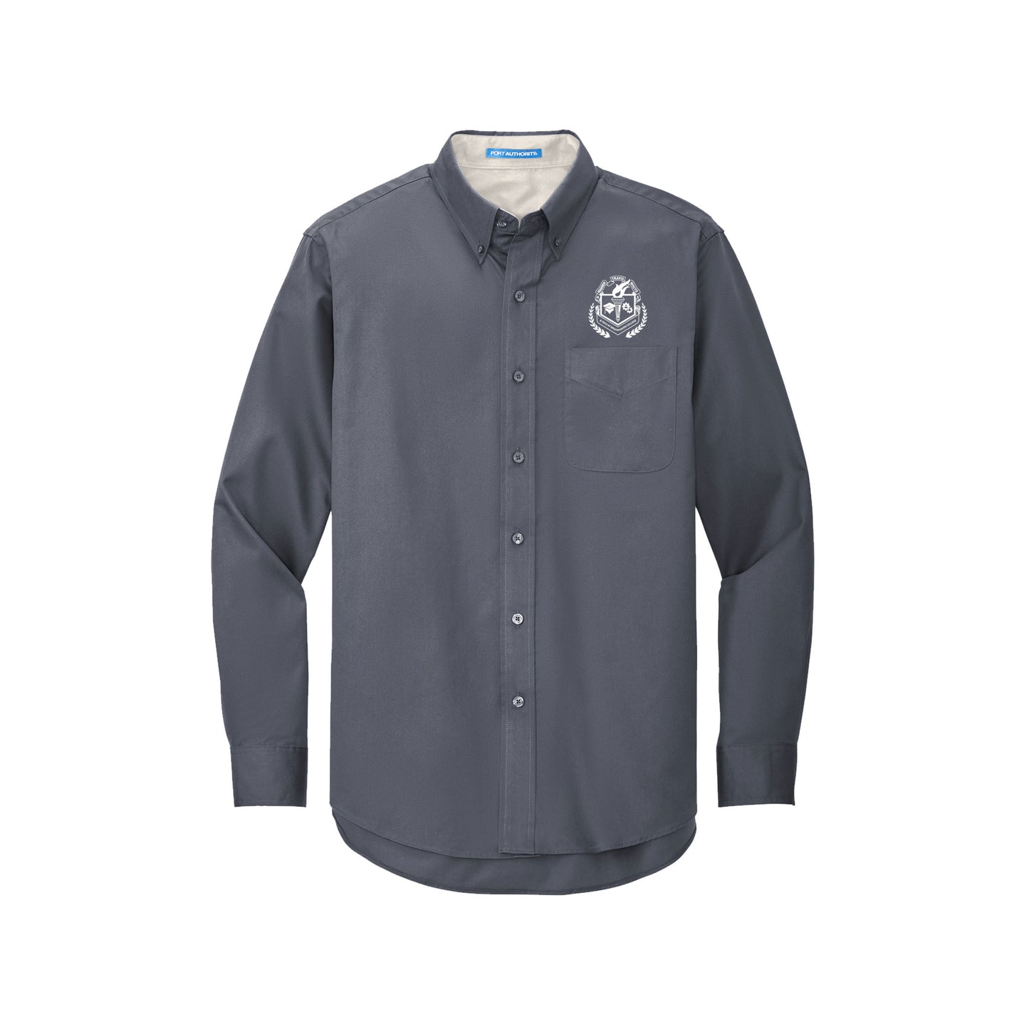 Mens Long Sleeve Easy Care Oxford-WTW