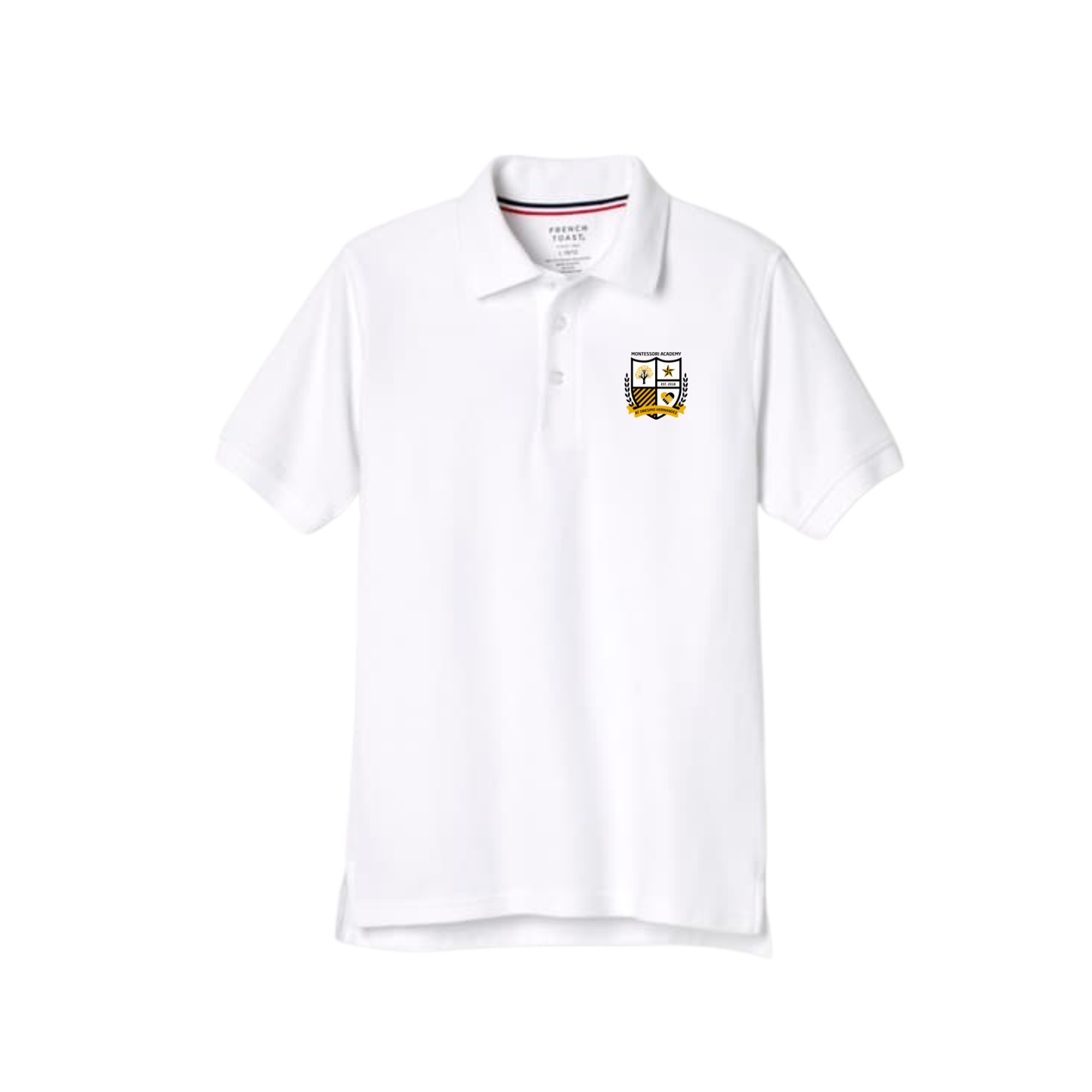 Boys Short Sleeve Cotton Polo-MAO