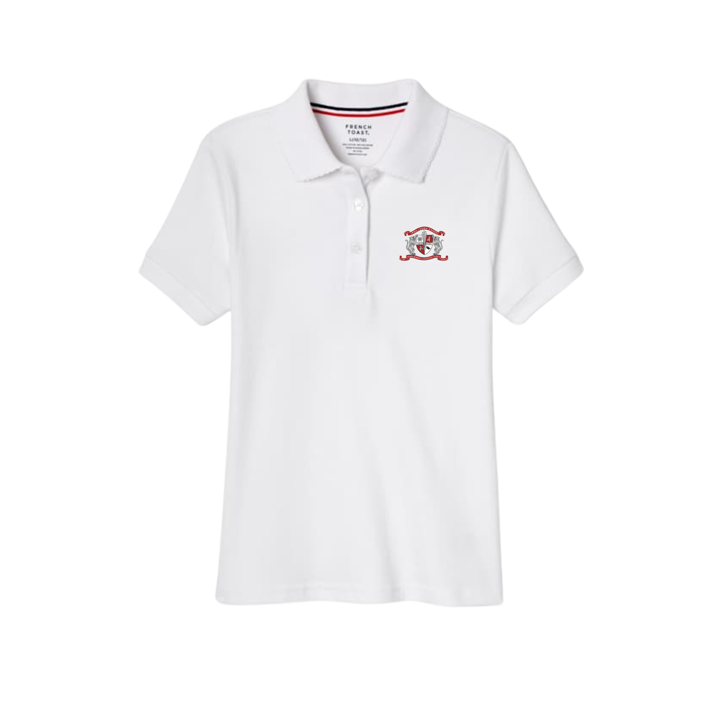 Girls Short Sleeve Cotton Polo (6th-8th Grade)-ILR