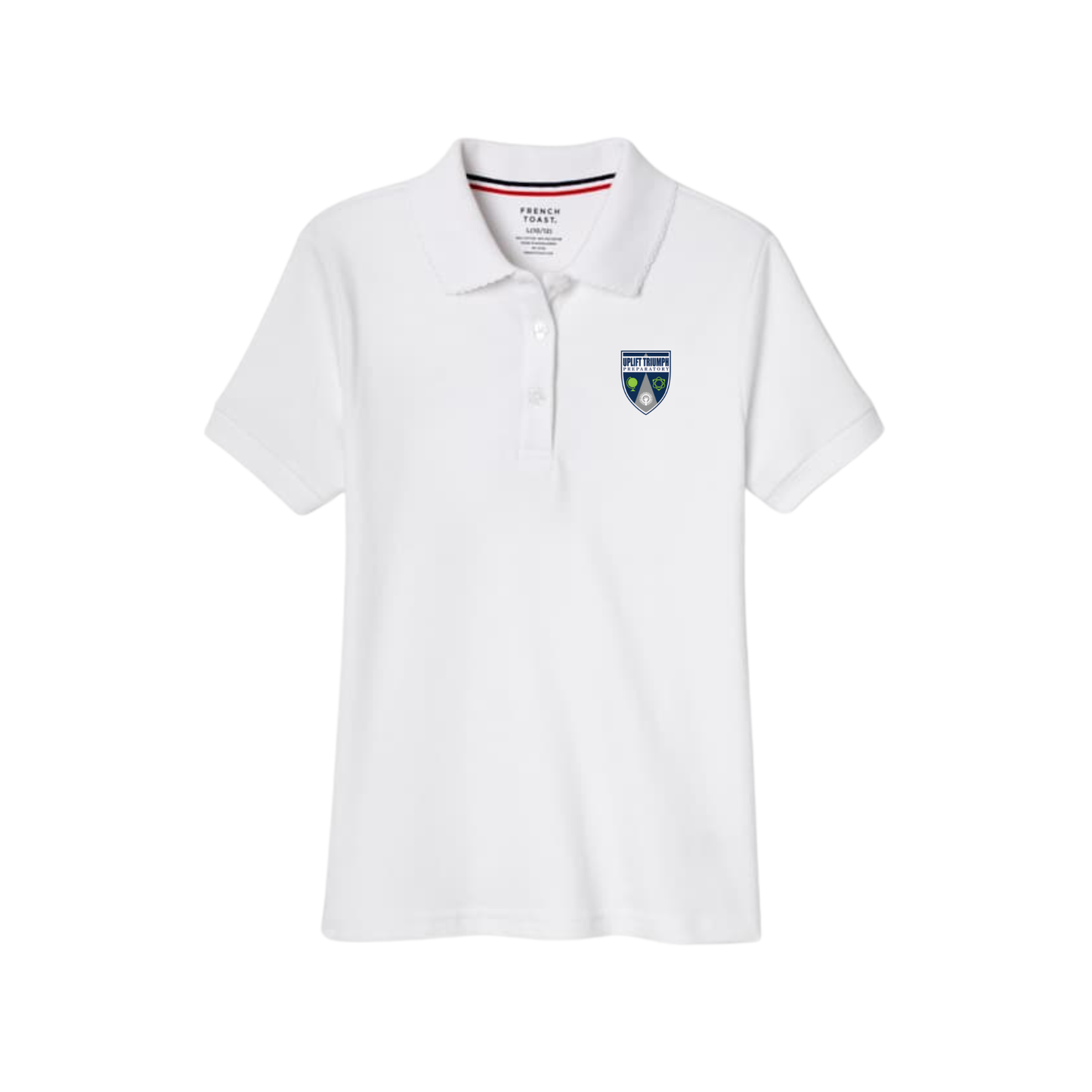 Girls Short Sleeve Cotton Polo-UPT