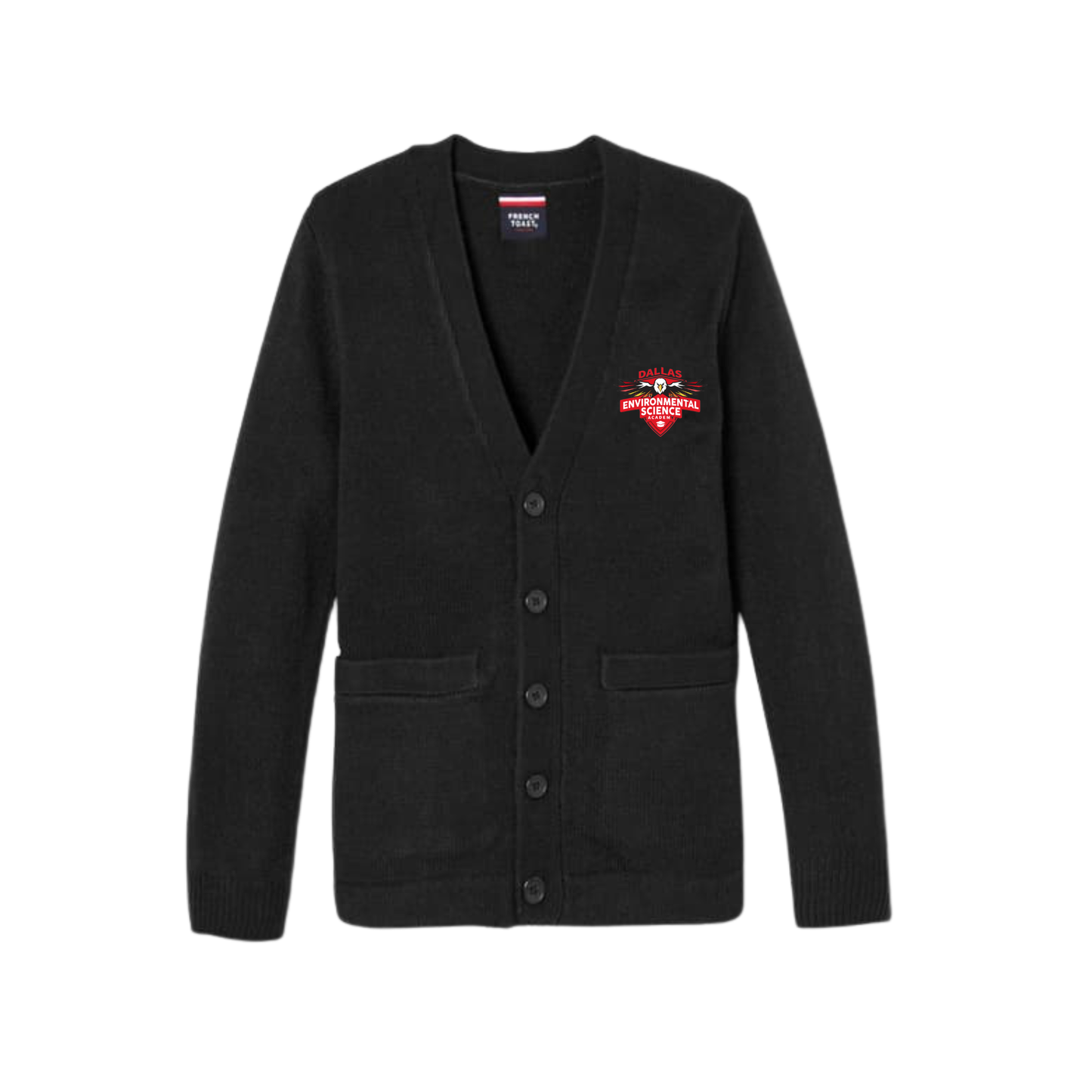 Boys V-Neck Cardigan Sweater-DES