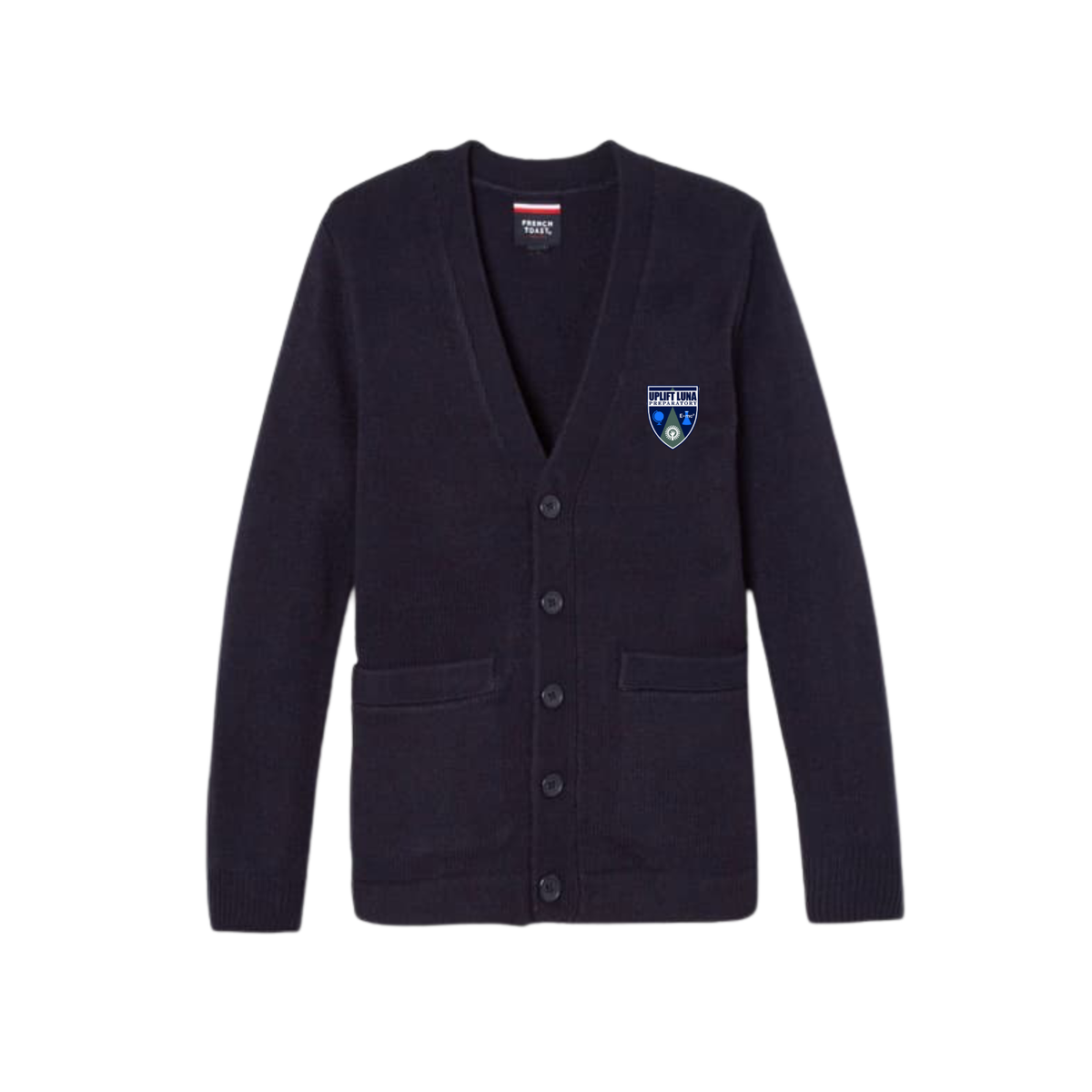Boys V-Neck Cardigan Sweater-UPL
