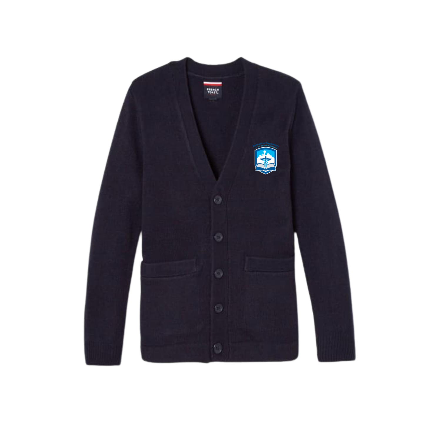 Boys V-Neck Cardigan Sweater-BIO