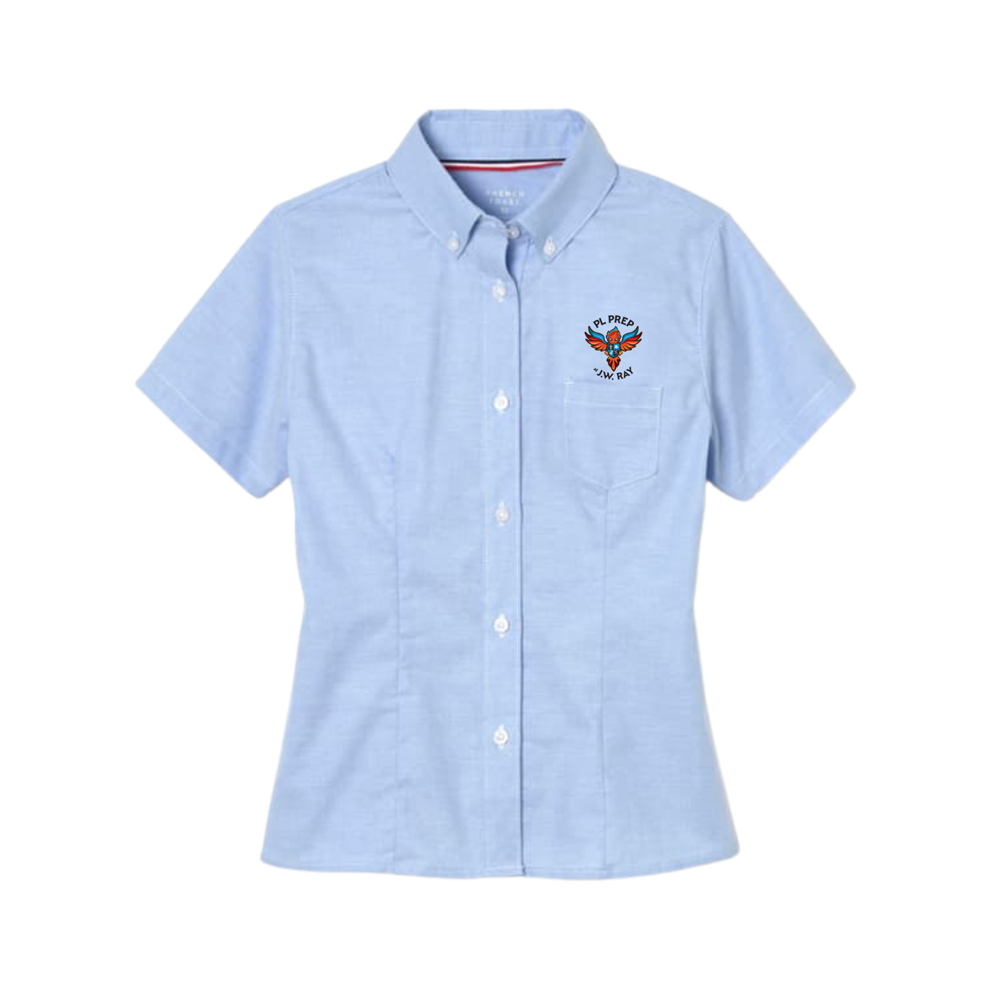 Girls Short Sleeve Oxford-PLP