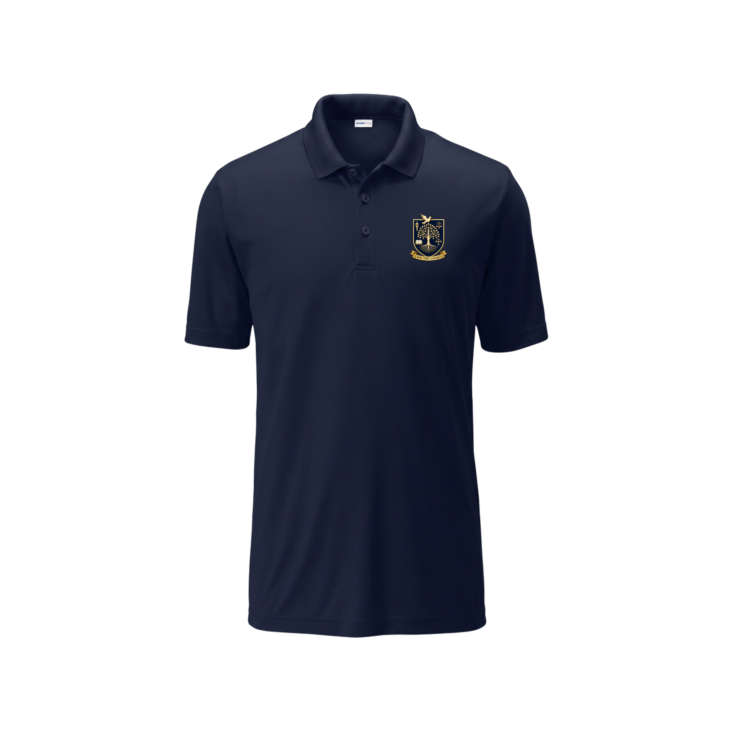Mens Short Sleeve Sport Polo-SCA