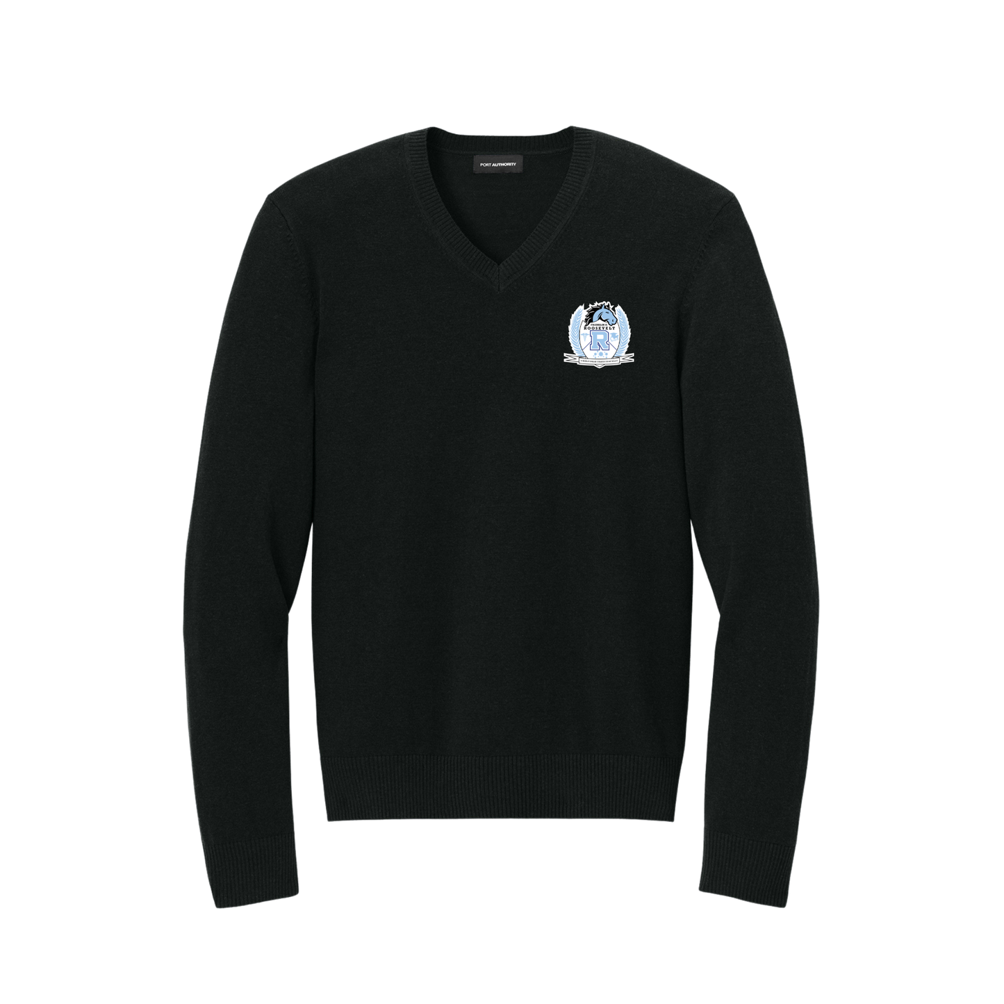 Adult Easy Care V-Neck Sweater-RHT