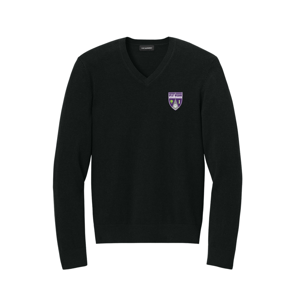 Adult Easy Care V-Neck Sweater-UWP