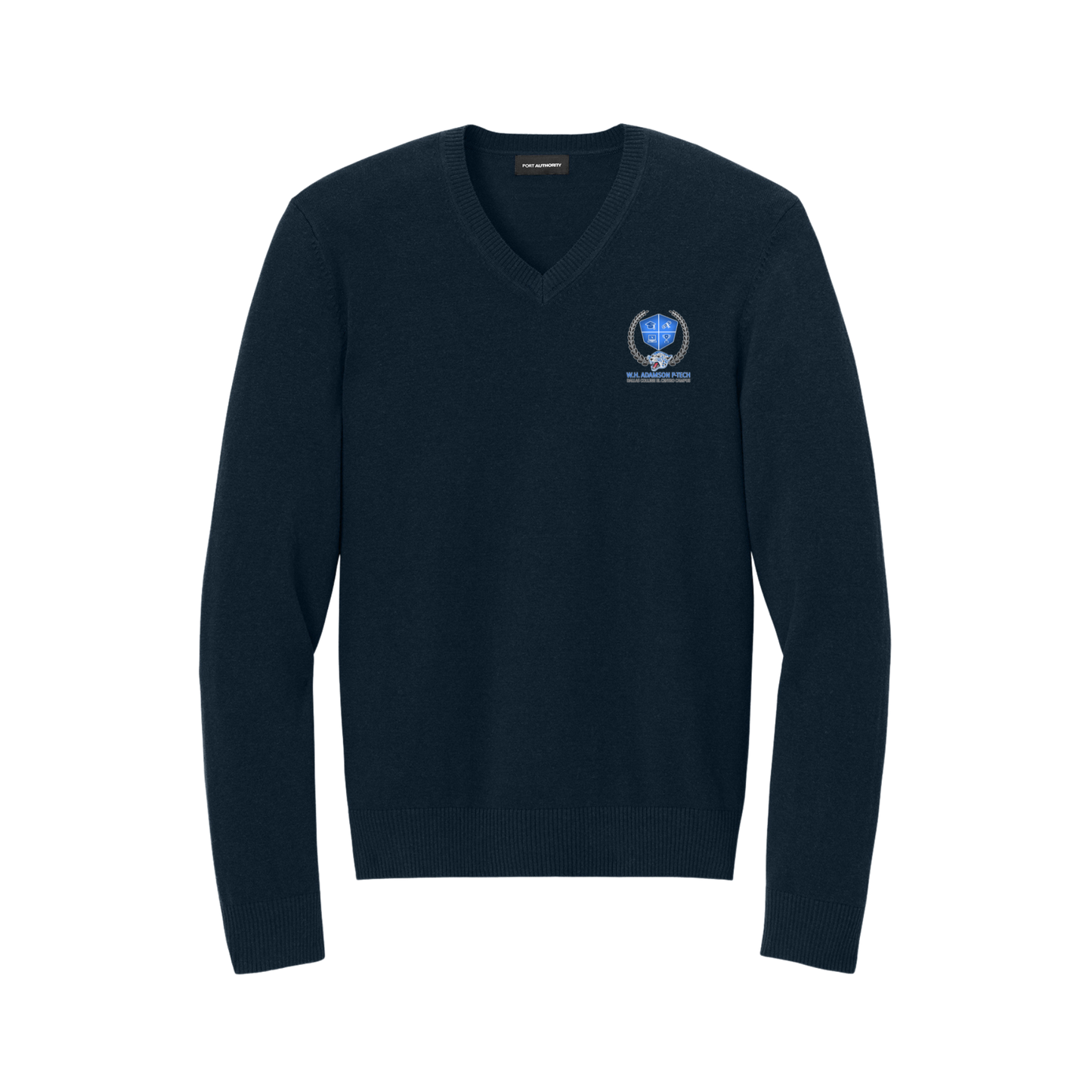 Adult Easy Care V-Neck Sweater-WAP
