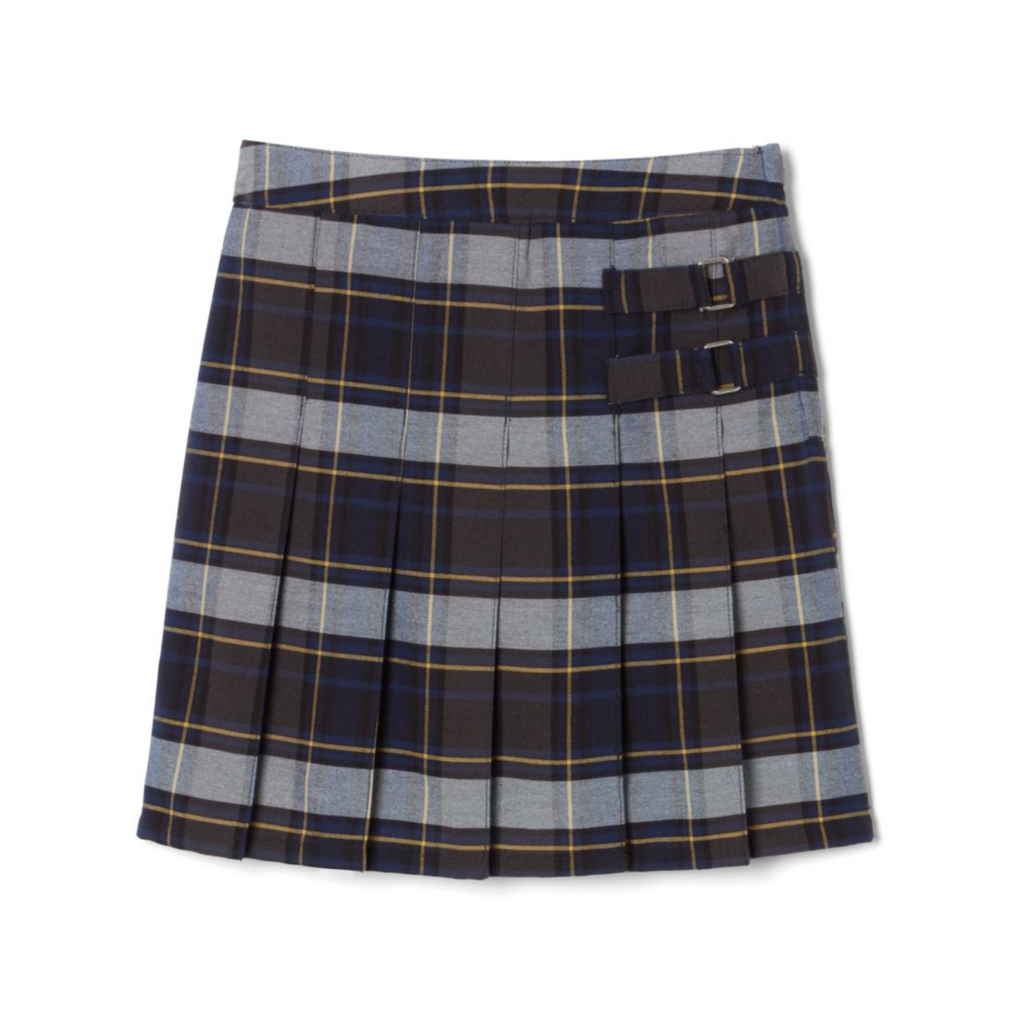 Girls Plaid 2-Tab Scooter-BIO