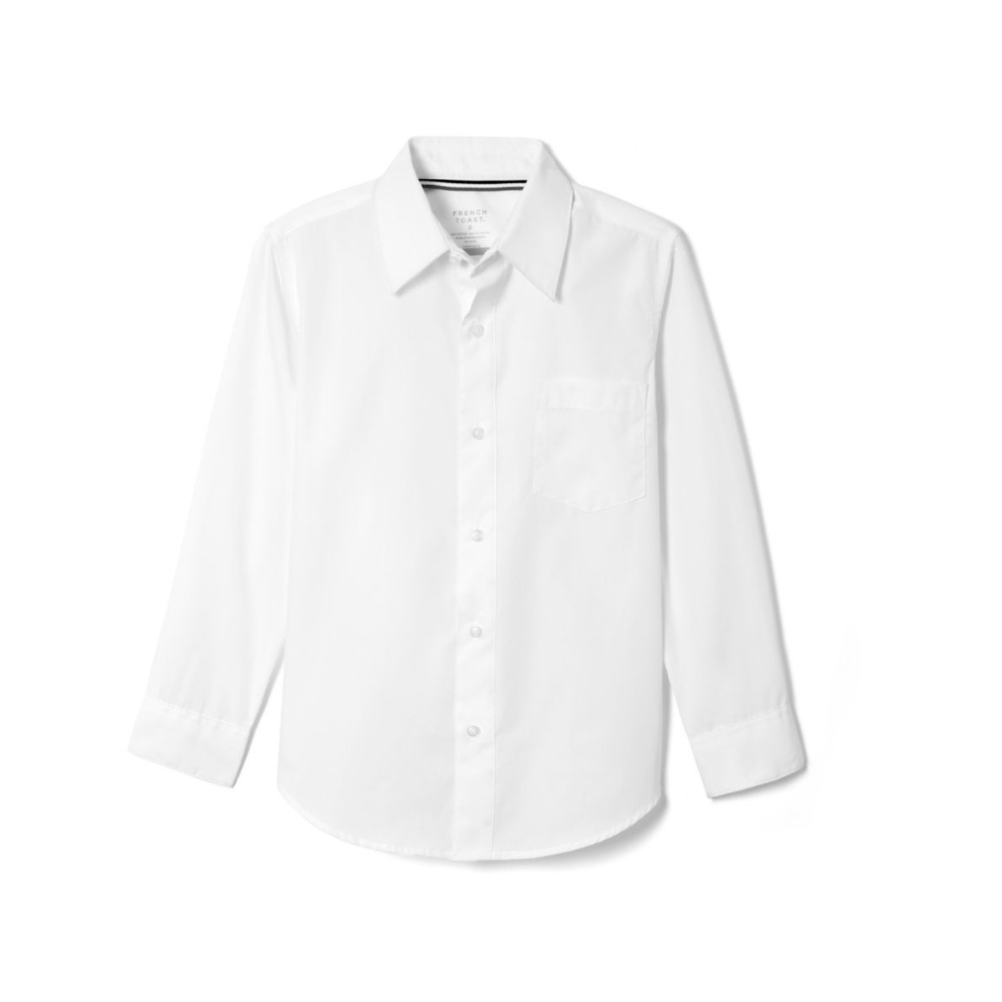 Boys Long Sleeve Classic Dress Shirt