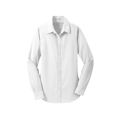 Ladies Long Sleeve Oxford-UPI