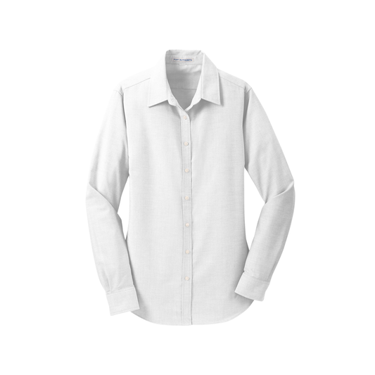 Ladies Long Sleeve Oxford-UPI