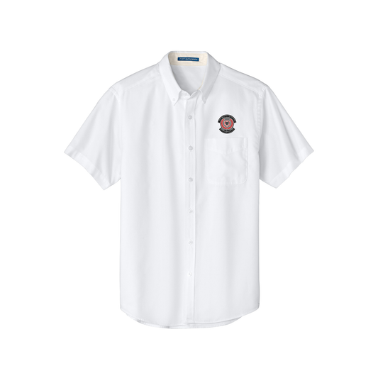 Mens Short Sleeve Easy Care Oxford-MTT