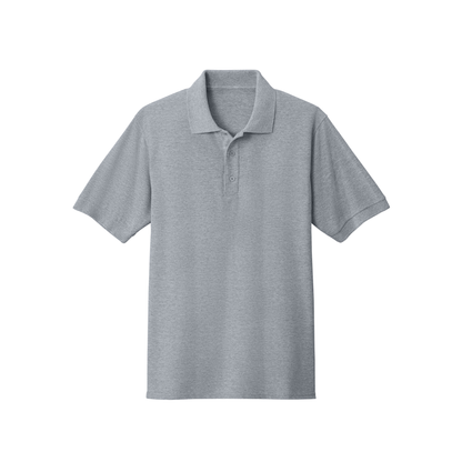 Mens Short Sleeve Cotton Polo (6th Grade)-DES