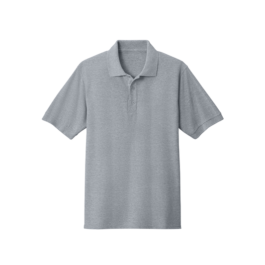 Mens Short Sleeve Cotton Polo (6th Grade)-DES