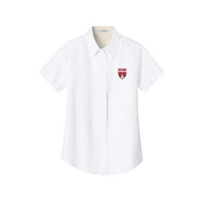 Ladies Short Sleeve Oxfrod-UPI