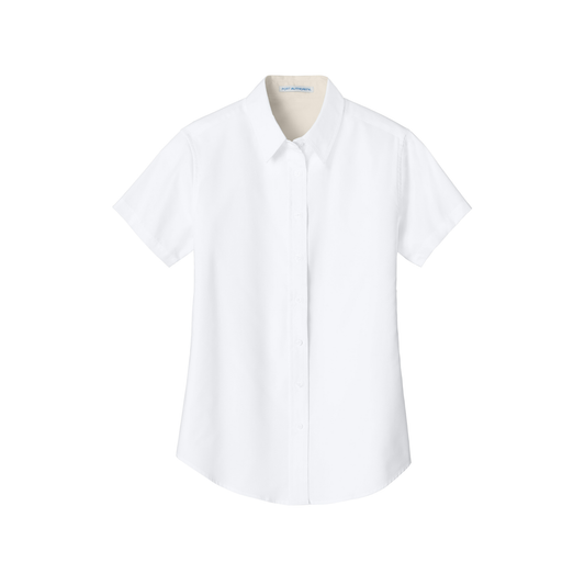 Ladies Short Sleeve Oxfrod-UPI