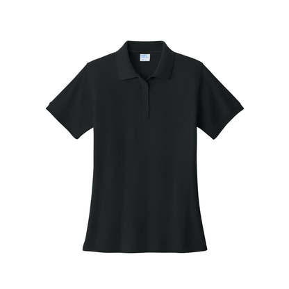 Ladies Short Sleeve Cotton Polo (7th Grade)-DES