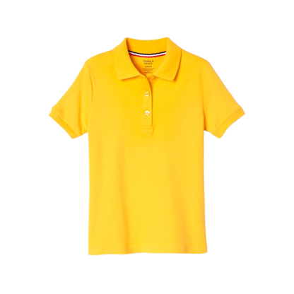 Girls Short Sleeve Cotton Polo