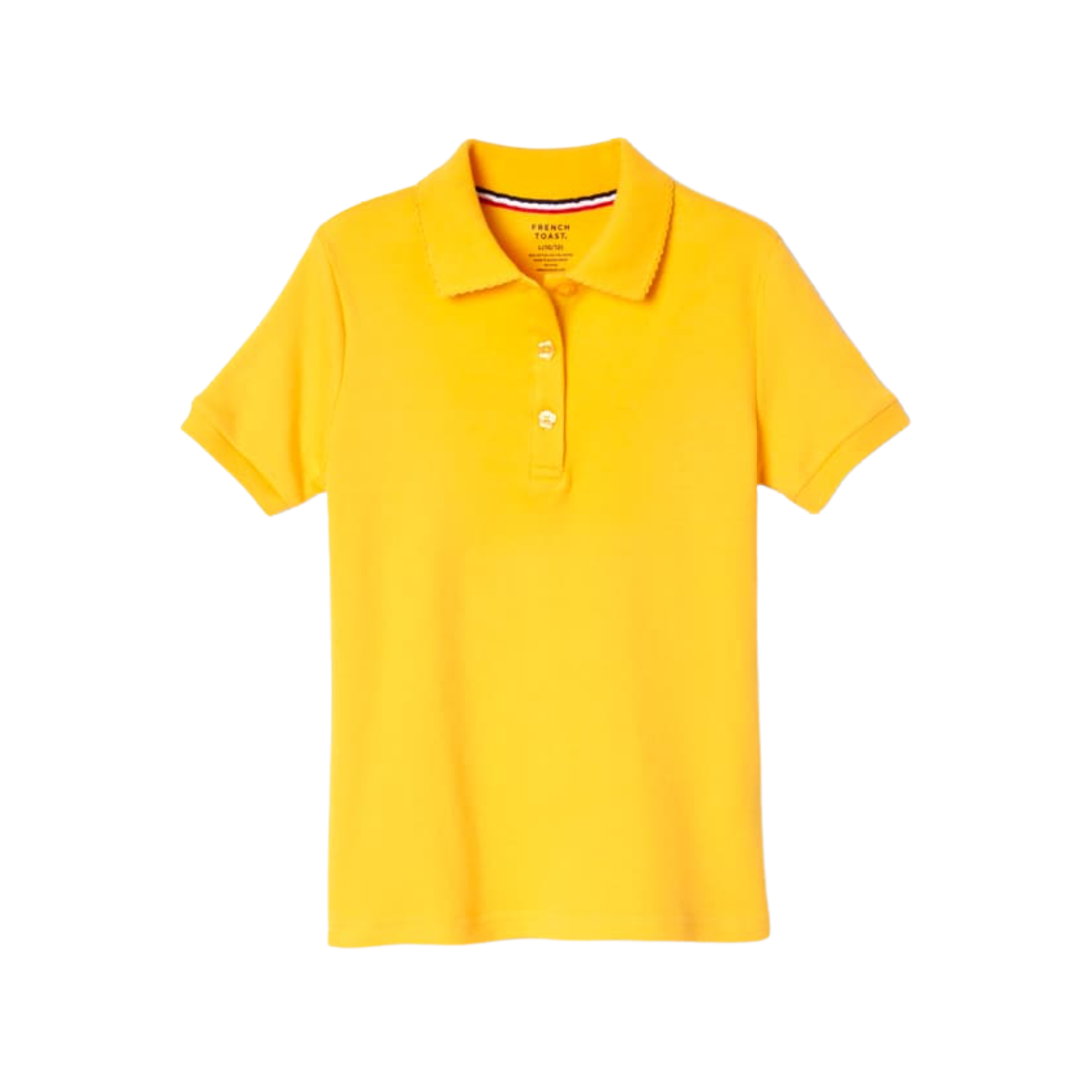 Girls Short Sleeve Cotton Polo