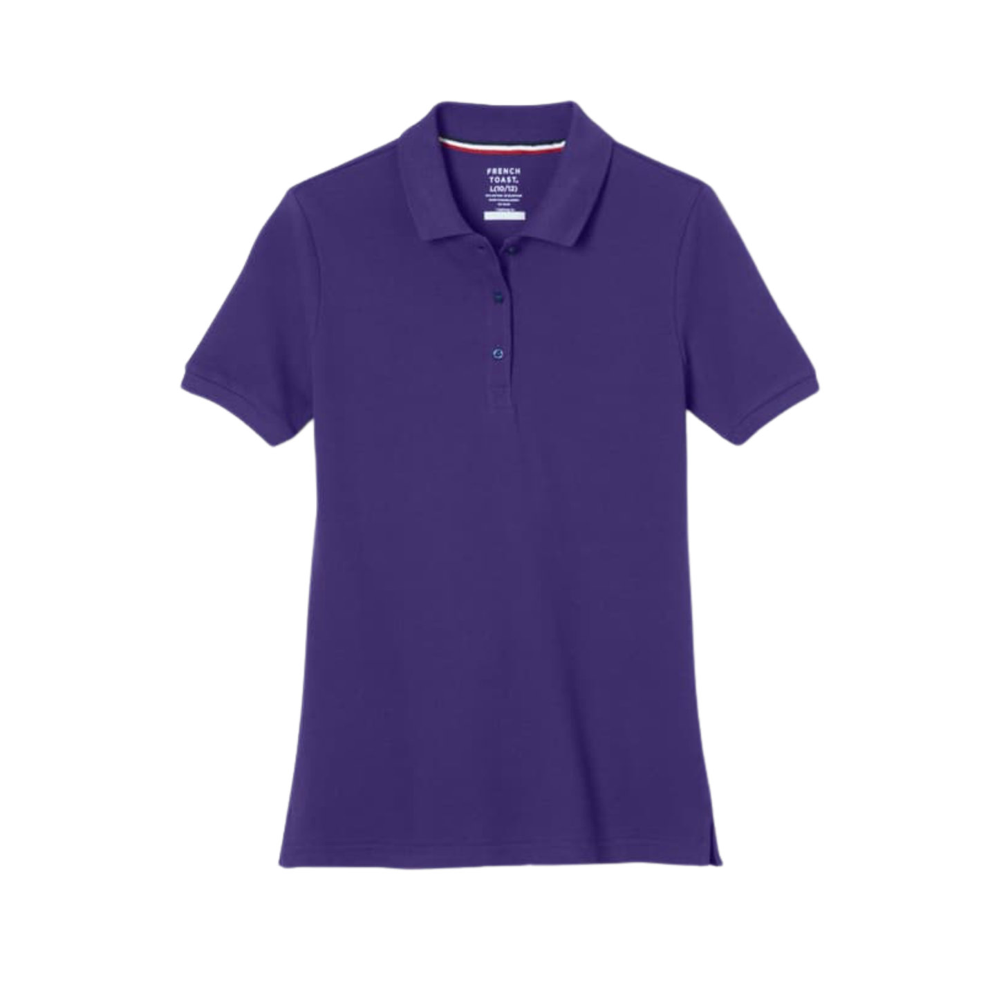 Girls Short Sleeve Cotton Polo