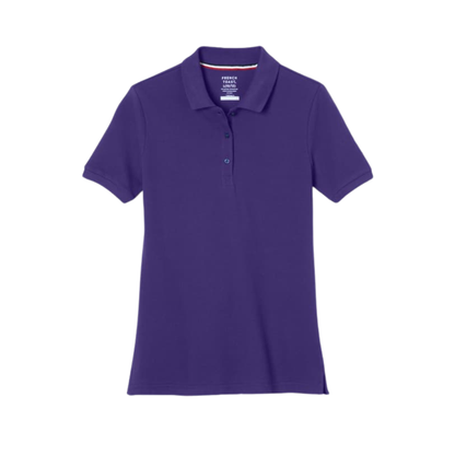 Girls Short Sleeve Cotton Polo