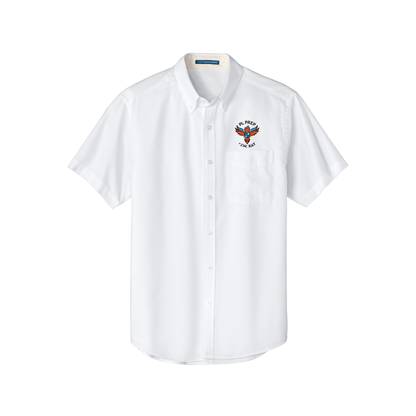 Mens Short Sleeve Easy Care Oxford-PLP