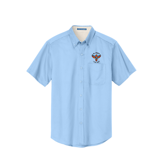 Mens Short Sleeve Easy Care Oxford-PLP