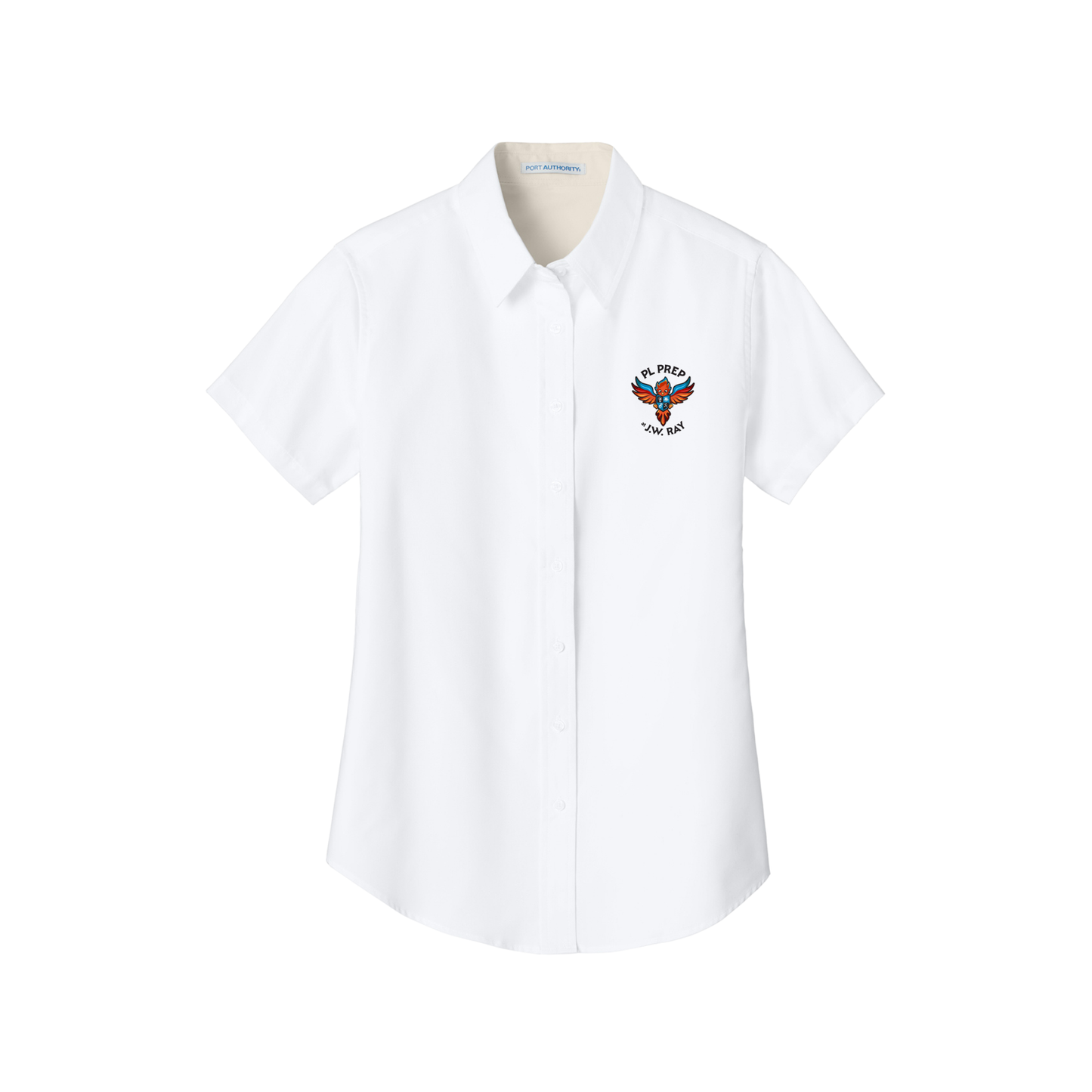 Ladies Short Sleeve Oxfrod-PLP