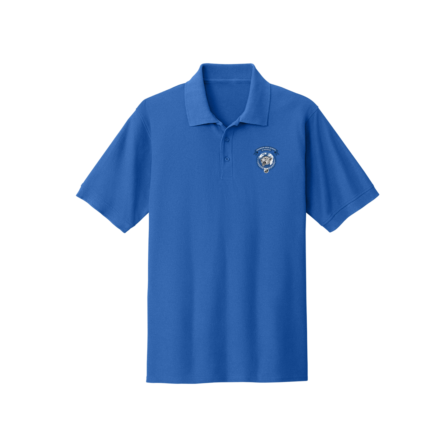 Men's Short Sleeve Cotton Polo  (10th Grade)-WAI
