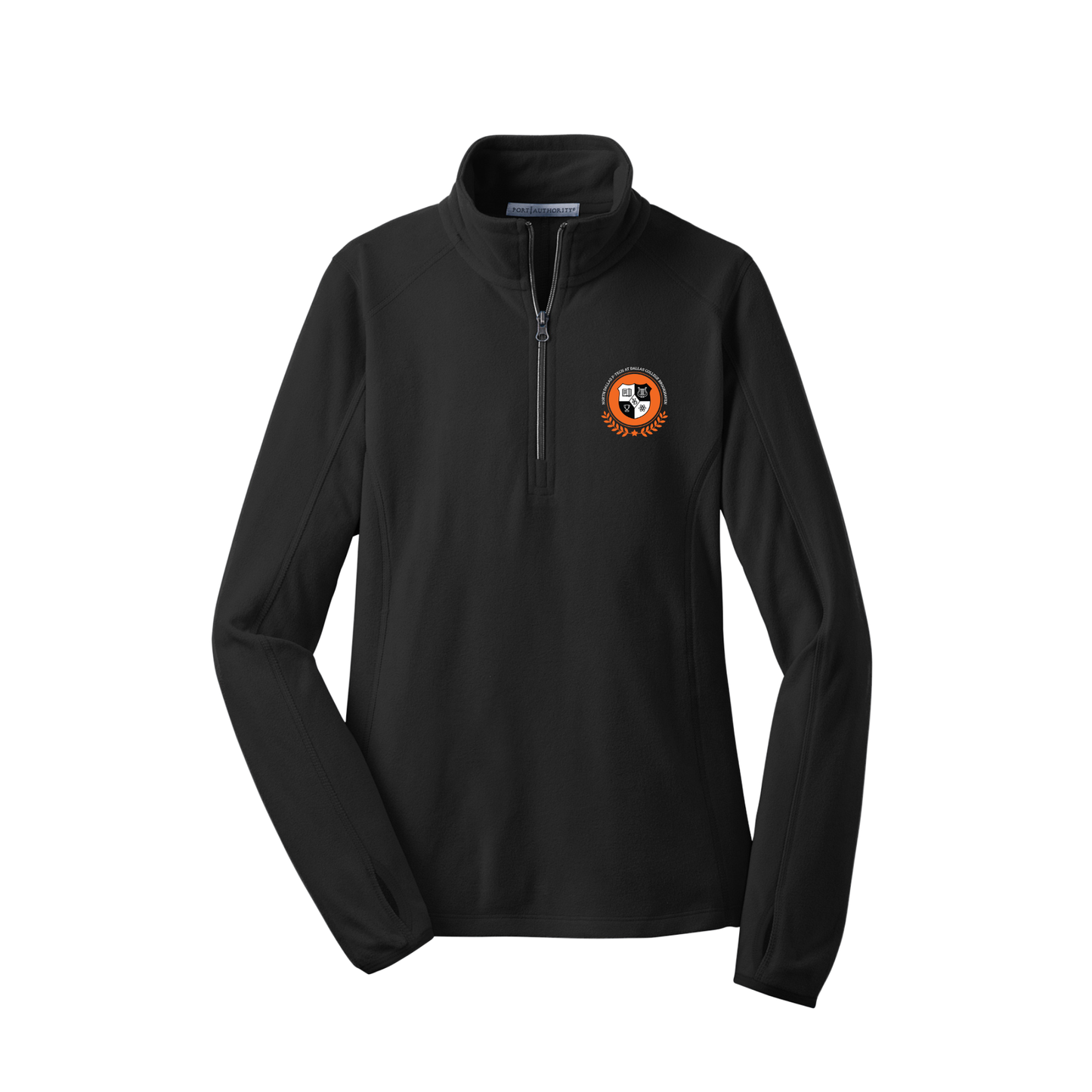 Ladies  Microfleece 1/12-ZIp Pullover-NDC