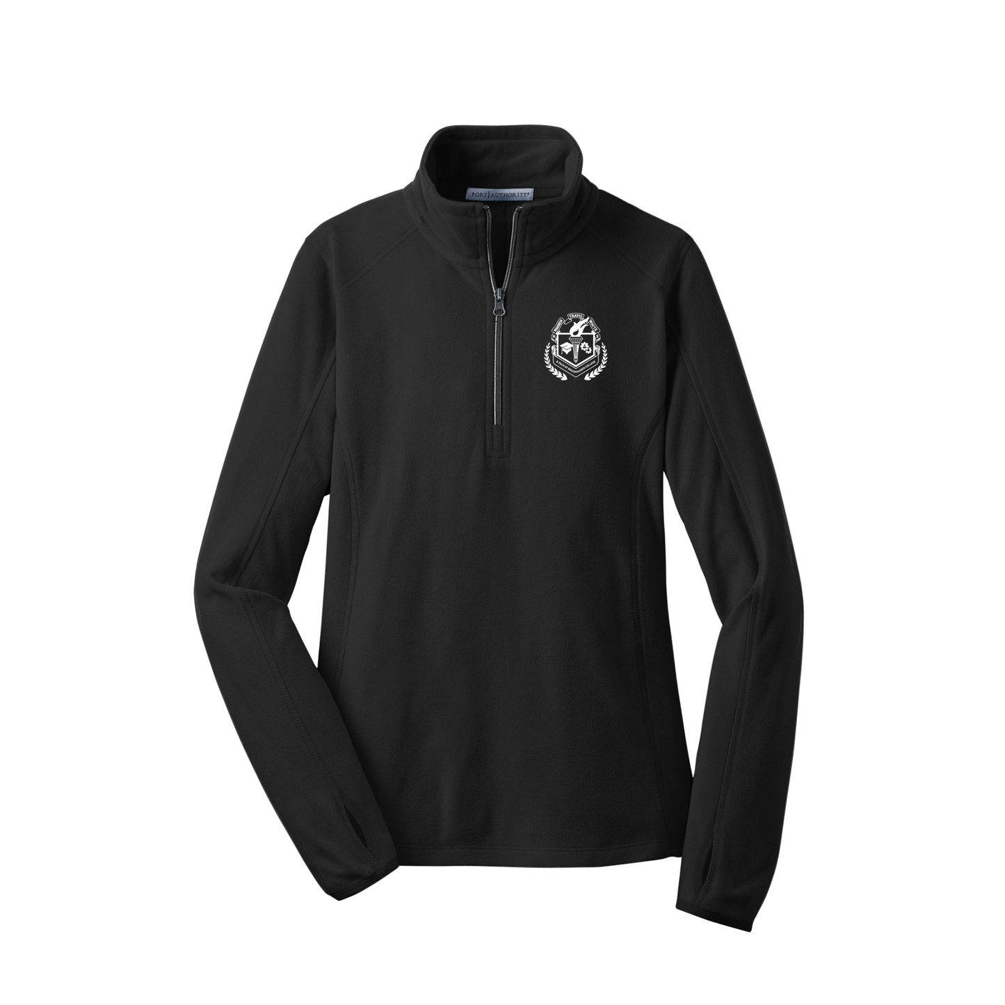 Ladies  Microfleece 1/12-ZIp Pullover-WTW