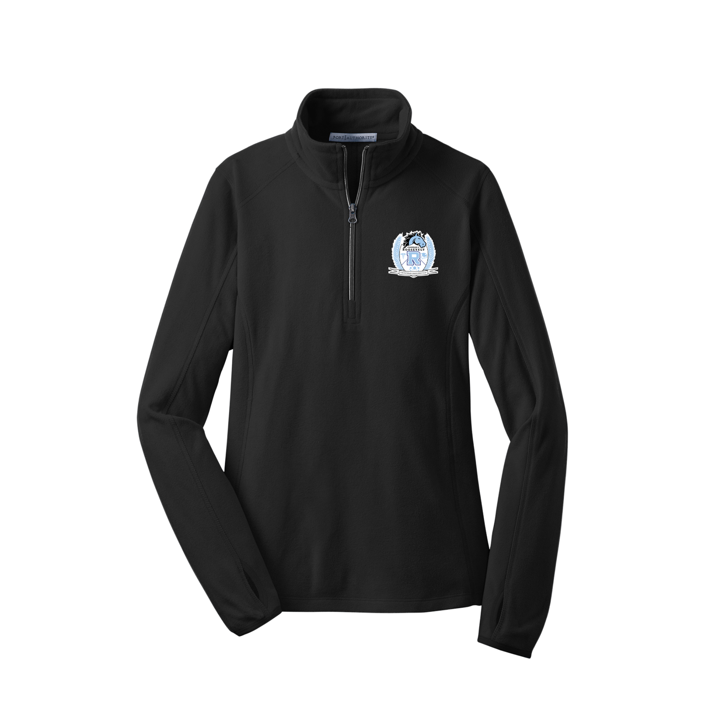 Ladies  Microfleece 1/12-ZIp Pullover-RHT
