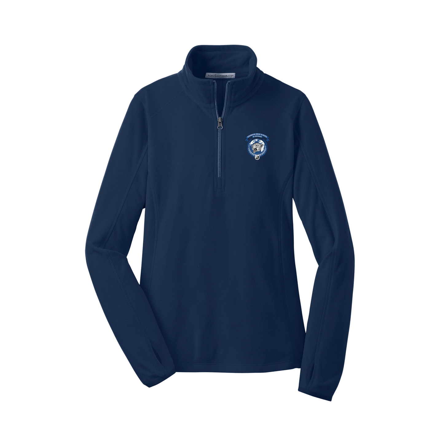 Ladies  Microfleece 1/12-ZIp Pullover-WAI