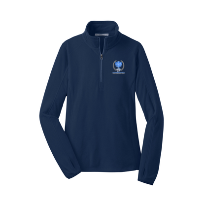 Ladies  Microfleece 1/12-ZIp Pullover-WHP