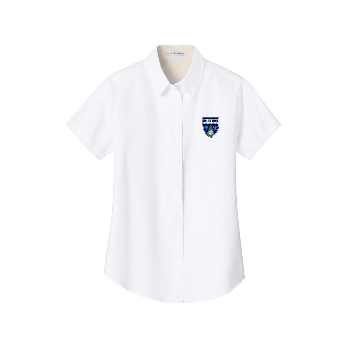 Ladies Short Sleeve Oxfrod-UPL