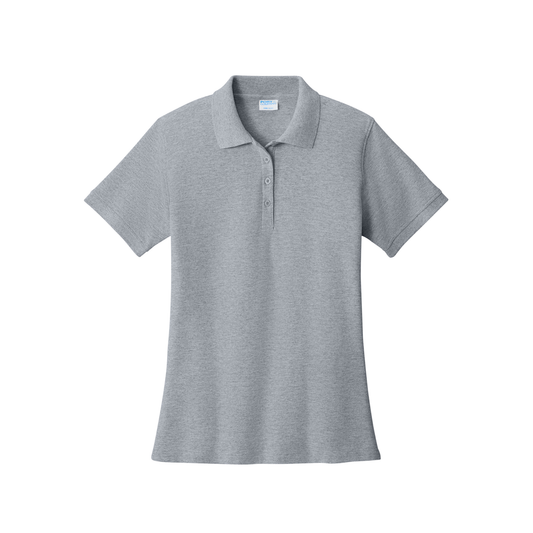 Ladies Short Sleeve Cotton Polo-HWL