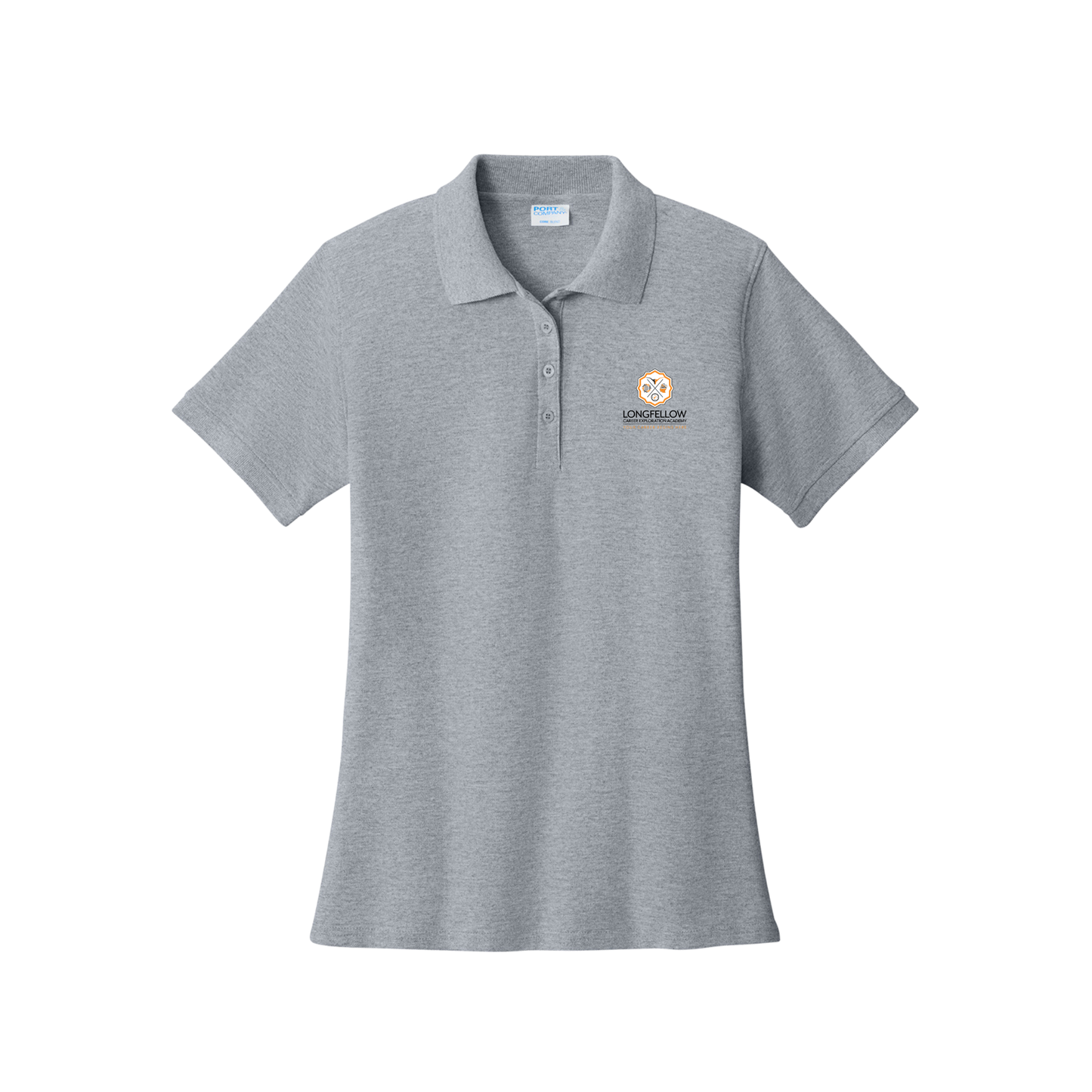 Ladies Short Sleeve Cotton Polo-HWL