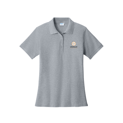 Ladies Short Sleeve Cotton Polo-HWL