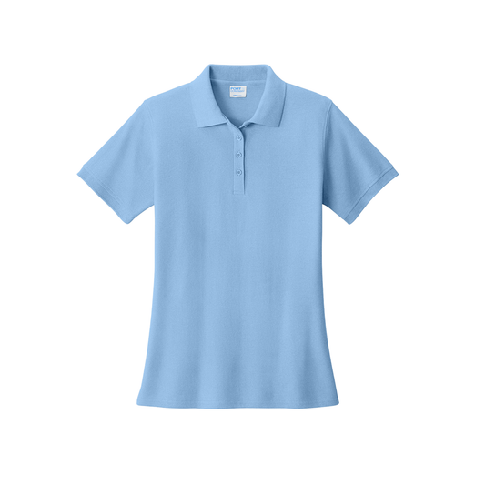 Ladies Short Sleeve Cotton Polo(6th-8th Grade)-PLP