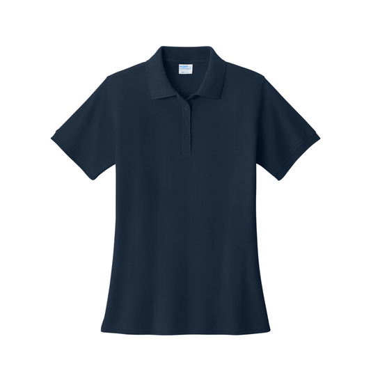 Ladies Short Sleeve Cotton Polo 5th-8th Grade Only-WDC