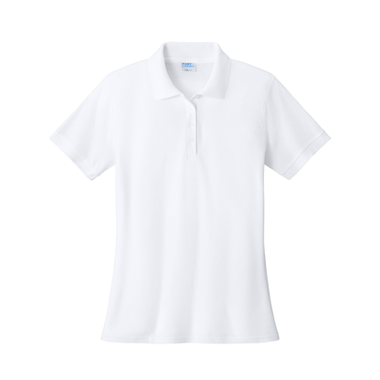 Ladies Short Sleeve Cotton Polo-UPI