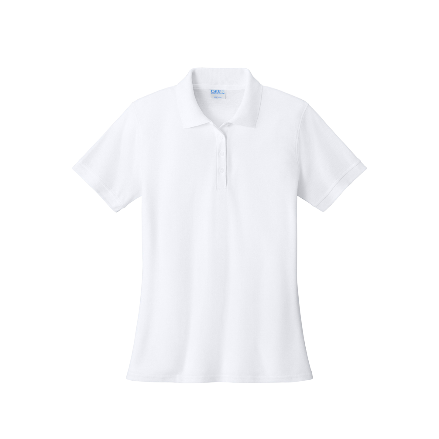 Ladies Short Sleeve Cotton Polo-HWL